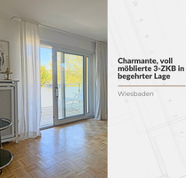 Wohnung zum Mieten in Wiesbaden 1.200,00 € 78 m²