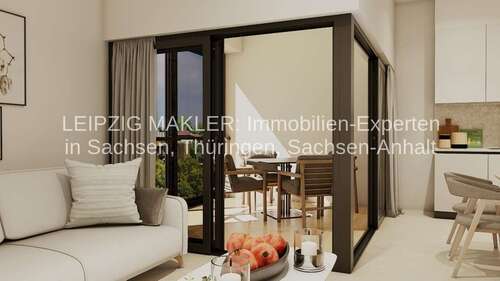 Foto - Wohnung zum Kaufen in Borsdorf 316.484,00 € 113.03 m²