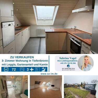 Foto - Wohnung zum Kaufen in Tiefenbronn 209.000,00 € 72 m²