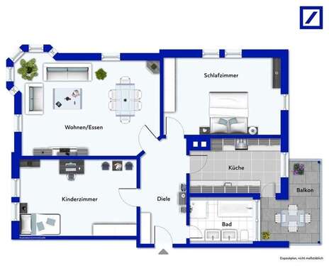 Foto - Wohnung zum Kaufen in Plochingen 399.000,00 € 107 m²