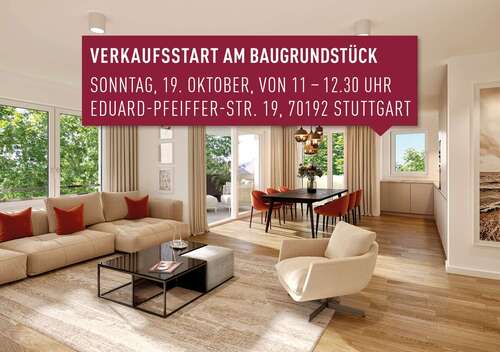 Foto - Wohnung zum Kaufen in Stuttgart Stuttgart-Nord 932.500,00 € 108 m²