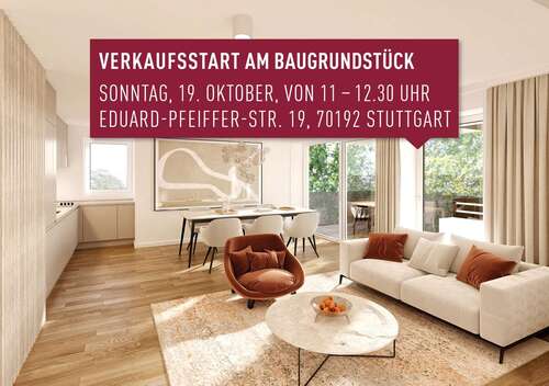 Foto - Wohnung zum Kaufen in Stuttgart Stuttgart-Nord 807.500,00 € 92.6 m²