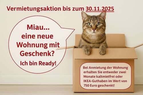 Foto - Wohnung zum Mieten in Halle (Saale) 430,00 € 59 m²