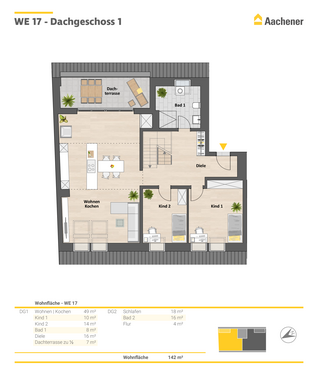 Foto - Wohnung zum Kaufen in Ehrenfeld 970.500,00 € 142 m²