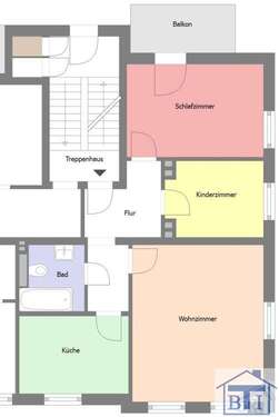 Foto - Wohnung zum Mieten in Zittau 420,00 € 69.27 m²