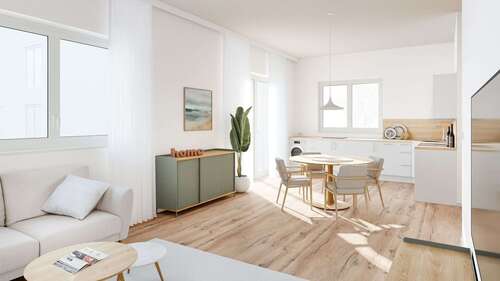 Foto - Wohnung zum Mieten in Augsburg 1.534,00 € 104.32 m²