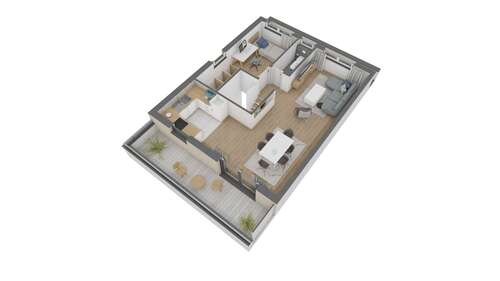 Foto - Wohnung zum Kaufen in Offenbach am Main 535.230,00 € 98.1 m²