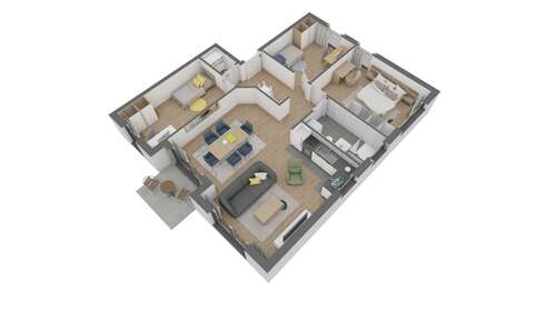 Foto - Wohnung zum Kaufen in Offenbach am Main 491.890,00 € 89.8 m²