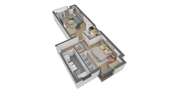 Wohnung zum Kaufen in Offenbach am Main 281.310,00 € 46.8 m²