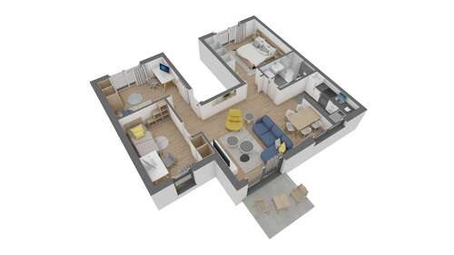 Foto - Wohnung zum Kaufen in Offenbach am Main 399.690,00 € 71.2 m²