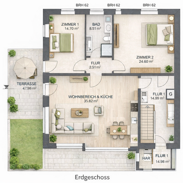 Foto - Wohnung zum Kaufen in Potsdam 570.000,00 € 101 m²