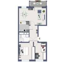 Wohnung zum Mieten in Chemnitz 316,00 € 57.5 m²