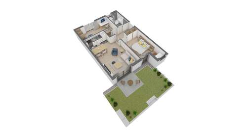 Foto - Wohnung zum Kaufen in Offenbach am Main 361.180,00 € 58.8 m²