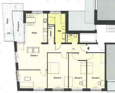 Foto - Wohnung zum Kaufen in Berlin 1.024.000,00 € 132 m²