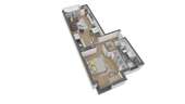 Wohnung zum Kaufen in Offenbach am Main 281.310,00 € 46.8 m²
