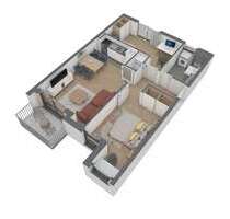 Wohnung zum Kaufen in Offenbach am Main 319.680,00 € 57.2 m²