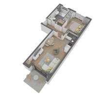 Wohnung zum Kaufen in Offenbach am Main 269.620,00 € 45.8 m²