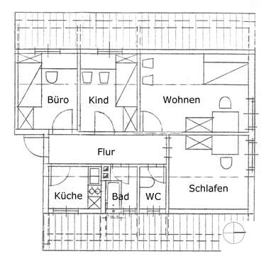 Foto - Wohnung zum Mieten in Göttingen 680,00 € 50 m²