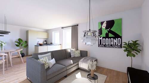 Foto - Wohnung zum Kaufen in Aubing 649.400,00 € 70.33 m²