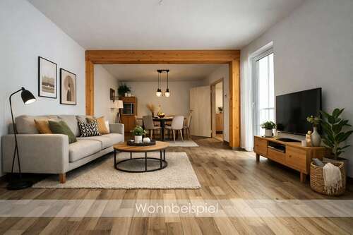 Foto - Wohnung zum Mieten in Meiningen 510,00 € 74.15 m²