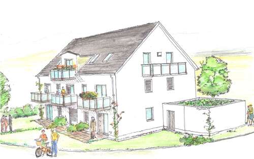 Foto - Wohnung zum Kaufen in Hallbergmoos 445.000,00 € 60.95 m²
