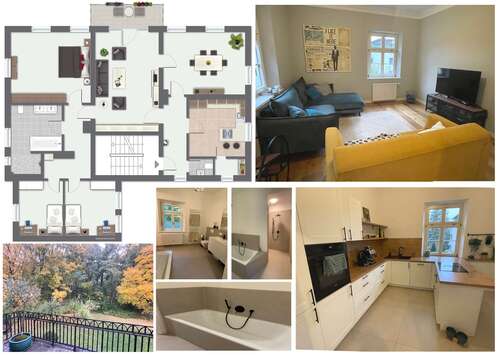 Foto - Wohnung zum Mieten in Bayreuth 1.900,00 € 147.8 m²