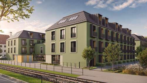 Foto - Wohnung zum Mieten in Augsburg 514,00 € 19.32 m²