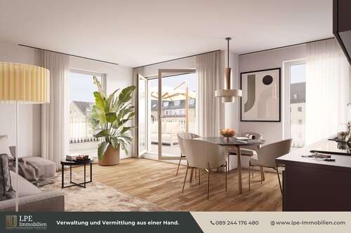 Foto - Wohnung zum Kaufen in München 489.000,00 € 43.96 m²