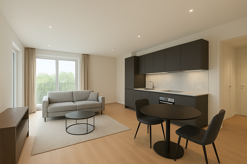 Foto - Wohnung zum Mieten in Darmstadt 790,00 € 35 m²