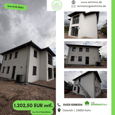 Foto - Wohnung zum Mieten in Hohn 1.202,50 € 92.5 m²