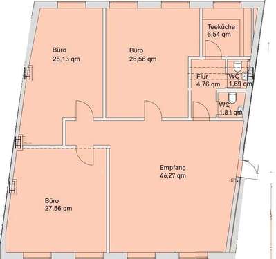 Foto - Büro in Nürnberg 1.540,00 € 133.69 m²