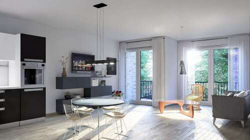 Foto - Wohnung zum Kaufen in Hamburg 383.607,00 € 60.89 m²