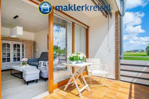 Foto - Wohnung zum Kaufen in Carolinensiel 169.000,00 € 52.52 m²