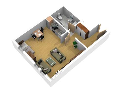 Foto - Wohnung zum Mieten in Zeitz 230,00 € 36 m²