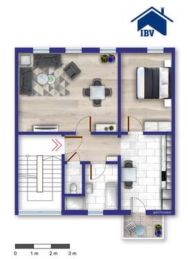 Foto - Wohnung zum Mieten in Ilmenau 540,00 € 65 m²