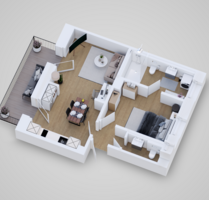 Wohnung zum Mieten in Uslar 546,00 € 52 m²