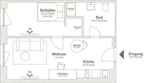Foto - Wohnen auf Zeit in Schönefeld 1.590,00 €