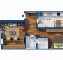 Wohnung zum Kaufen in Leipzig 176.000,00 € 61.3 m²