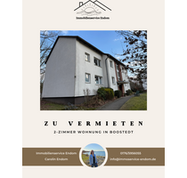 Wohnung zum Mieten in Boostedt 320,00 € 29.21 m²