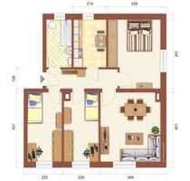 Wohnung zum Mieten in Doberlug-Kirchhain 400,79 € 69.03 m²