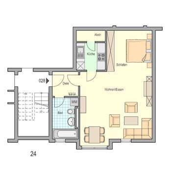 Foto - Wohnung zum Mieten in Backnang 608,00 € 49.81 m²