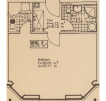 Wohnung zum Mieten in Hohen Neuendorf 555,00 € 38.25 m²
