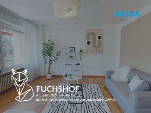 Foto - Wohnung zum Kaufen in Ludwigsburg-Oßweil 320.000,00 € 70 m²