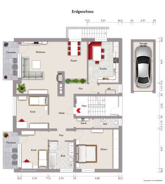 Foto - Wohnung zum Kaufen in Haltern am See 289.000,00 € 130 m²