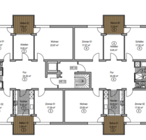 Wohnung zum Kaufen in Viernheim 325.000,00 € 136.84 m²