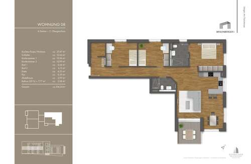Foto - Wohnung zum Kaufen in Uhingen 569.000,00 € 104.54 m²