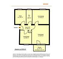 Wohnung zum Kaufen in Düsseldorf 230.000,00 € 59.03 m²