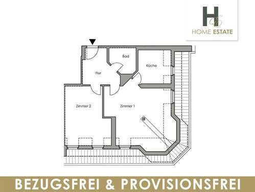 Foto - Wohnung zum Kaufen in Leipzig 275.000,00 € 65 m²