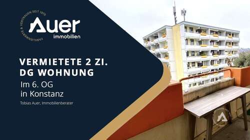 Foto - Wohnung zum Kaufen in Konstanz 225.000,00 € 47.82 m²