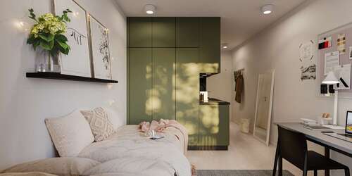 Foto - Wohnung zum Kaufen in Augsburg 167.900,00 € 21.31 m²